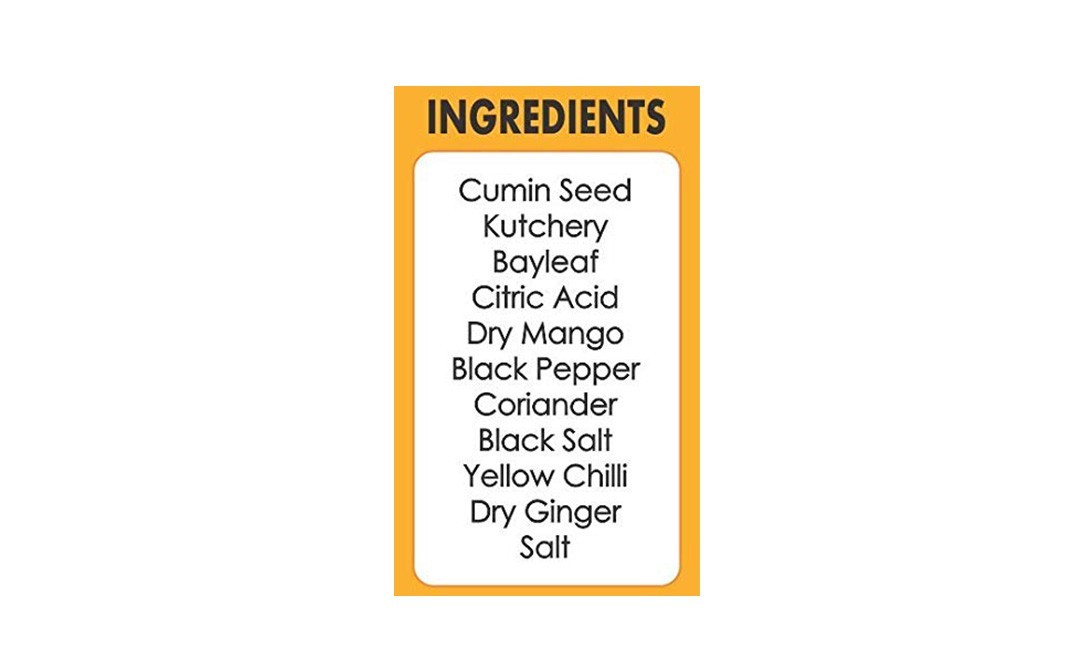 Indiana Chaat Masala    Pack  100 grams